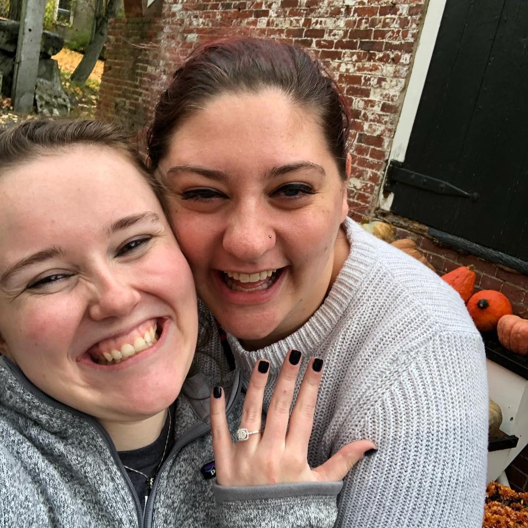 We're engaged!