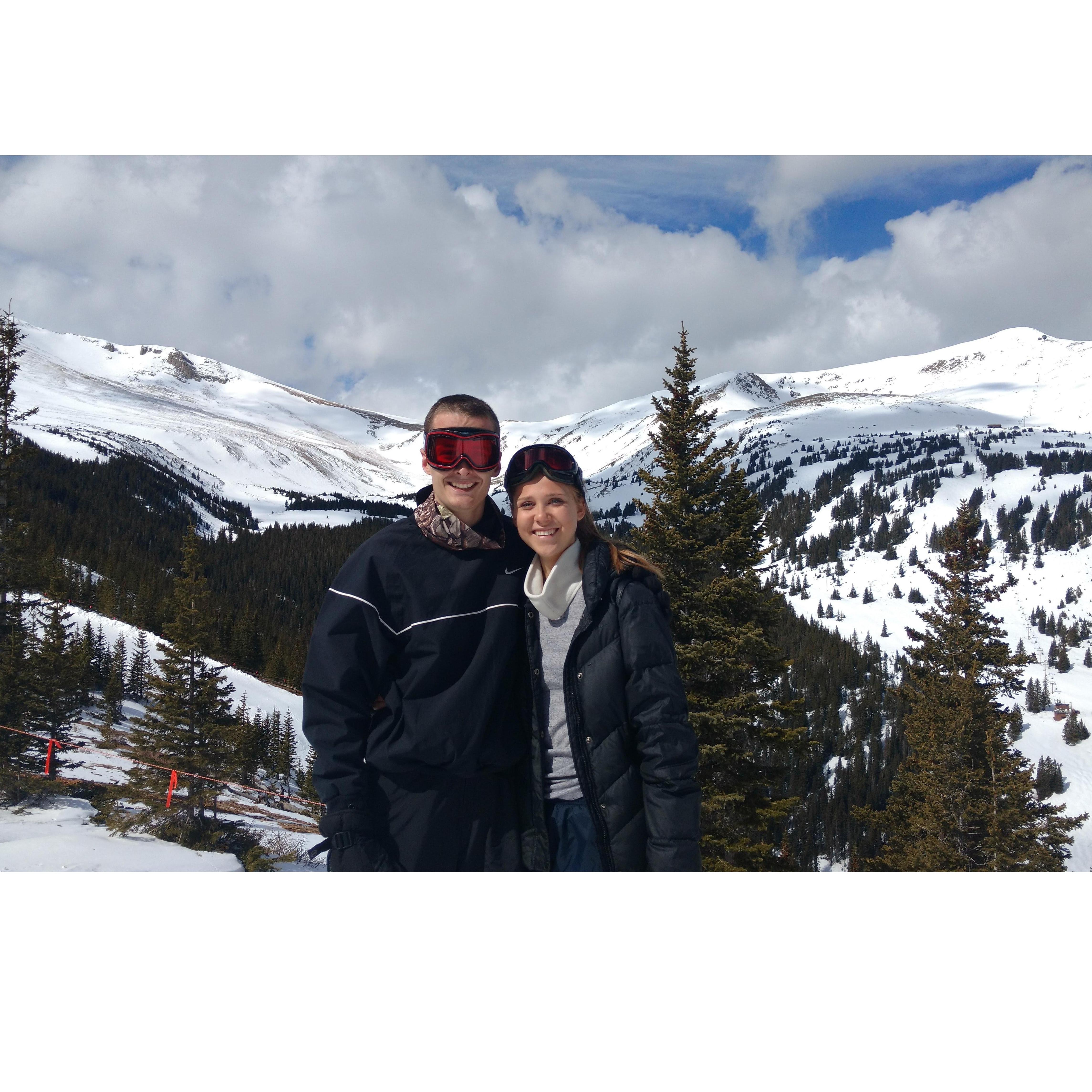 Snowboarding trip in Breckenridge Colorado-March 2108