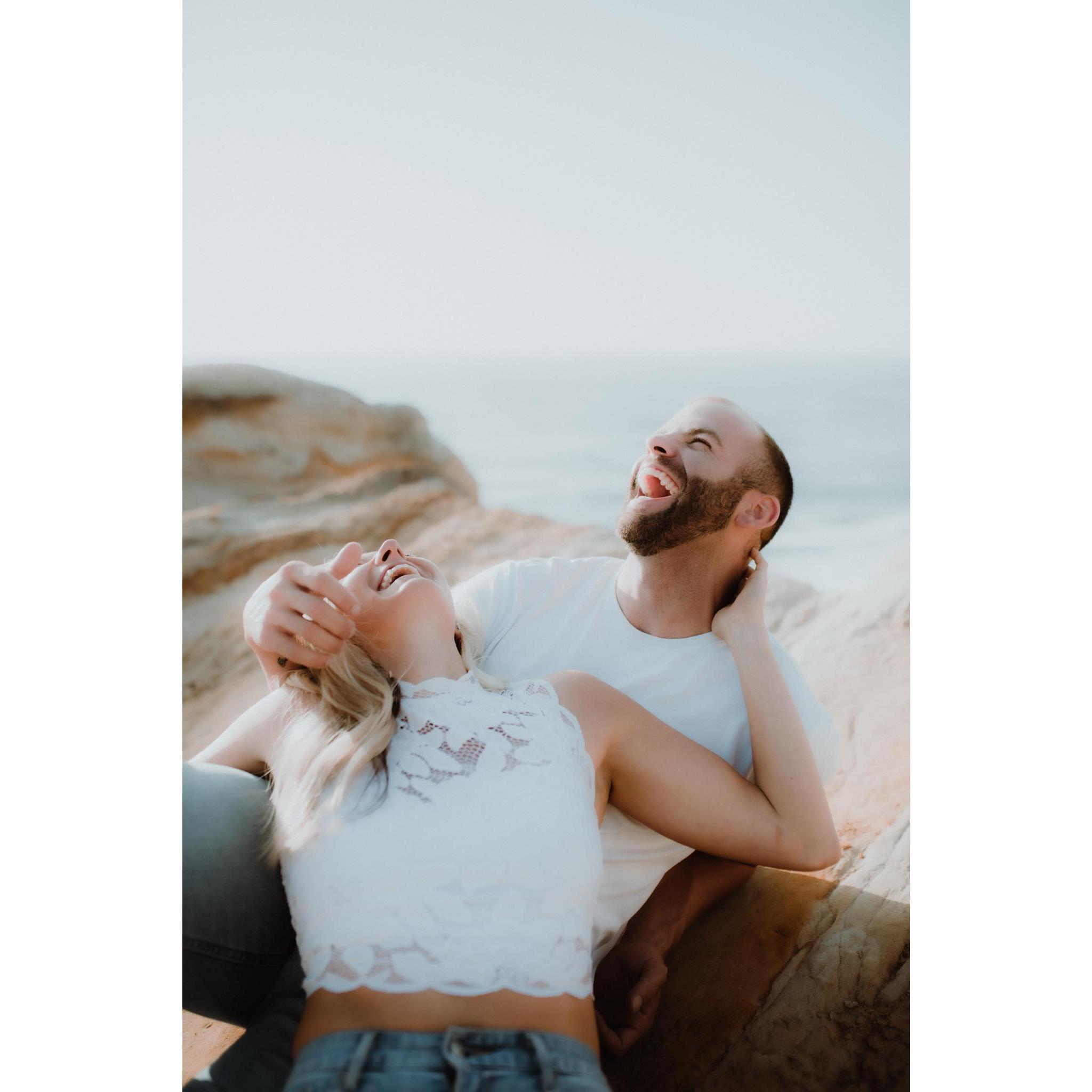 In case anyone didn't already know this... Bryan is the king of Dad jokes. Laughter is good for the soul and a relationship!