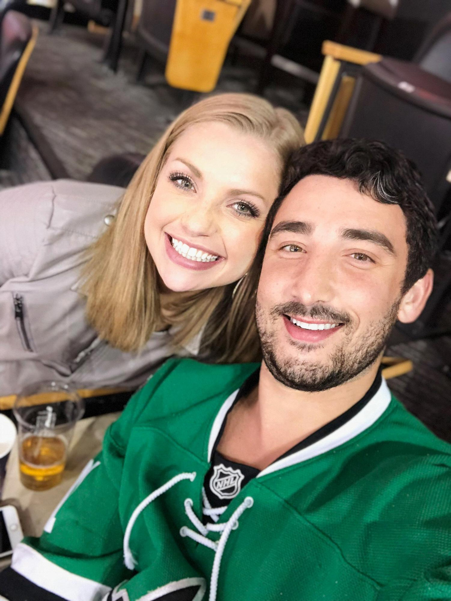 Casey's first Dallas Stars game