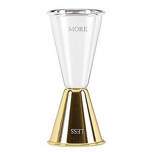 kate spade new york Two of a Kind™ "Less/More" Jigger