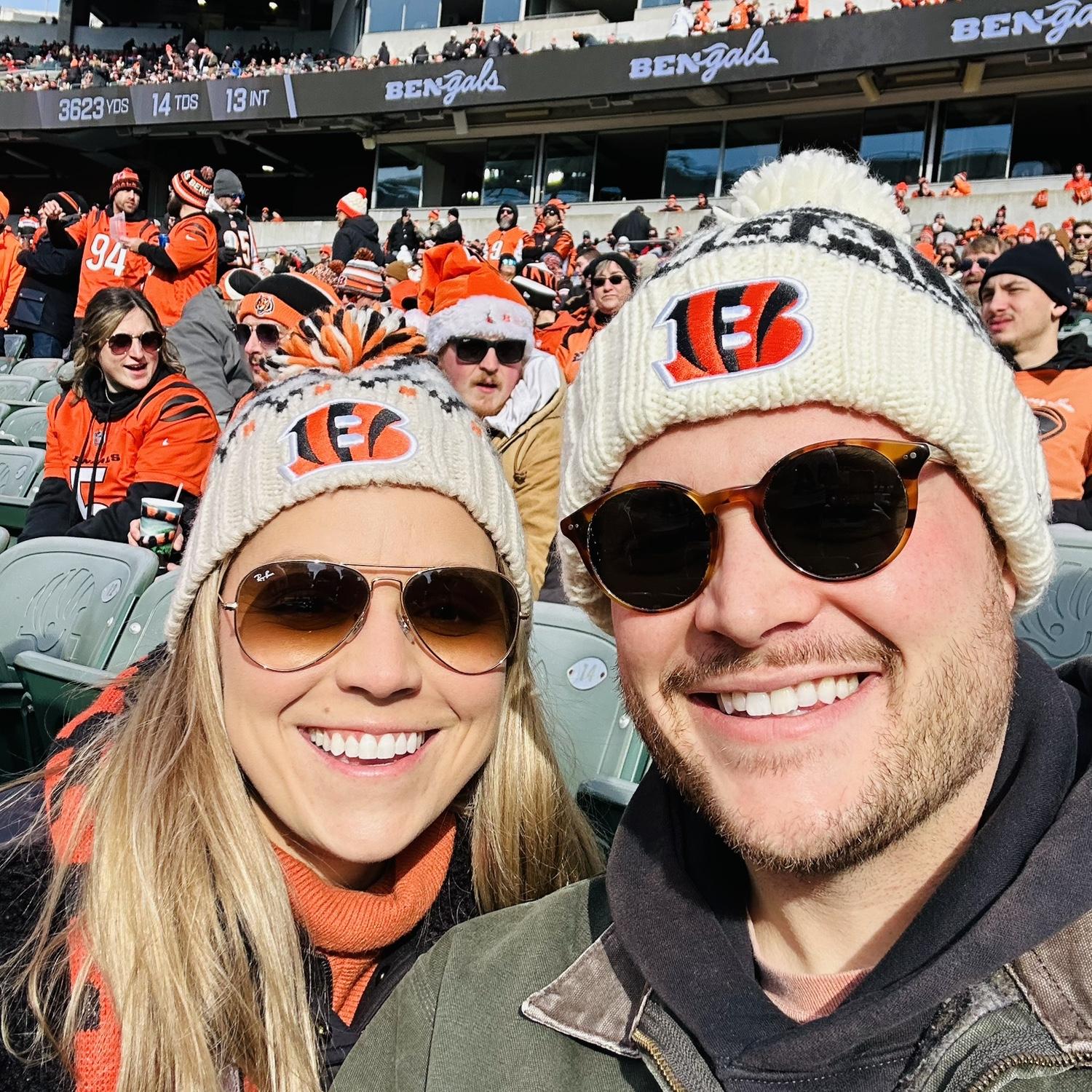 Our First Picture Together - Who Dey!