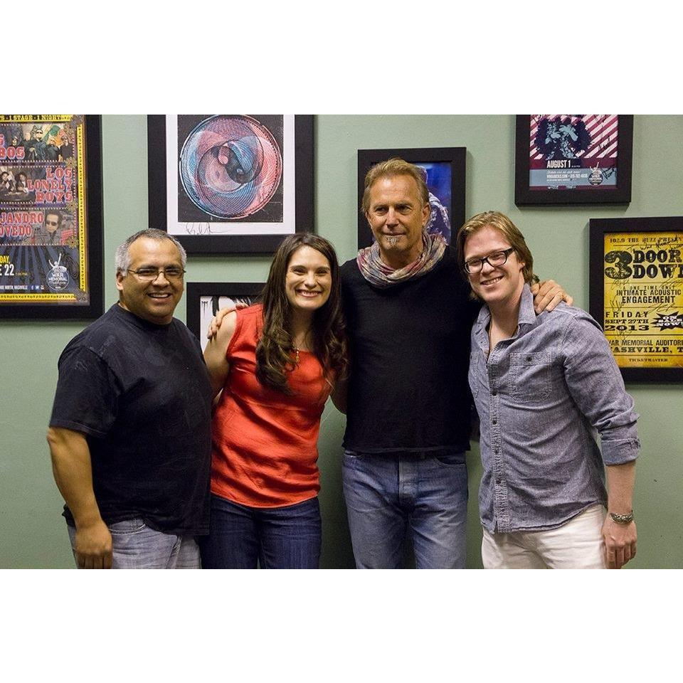 This was Michelle and Matt at War Memorial Auditorium in Nashville, celebrating her birthday in style...4/26/2015. Also pictured...Mario and Kevin Costner.