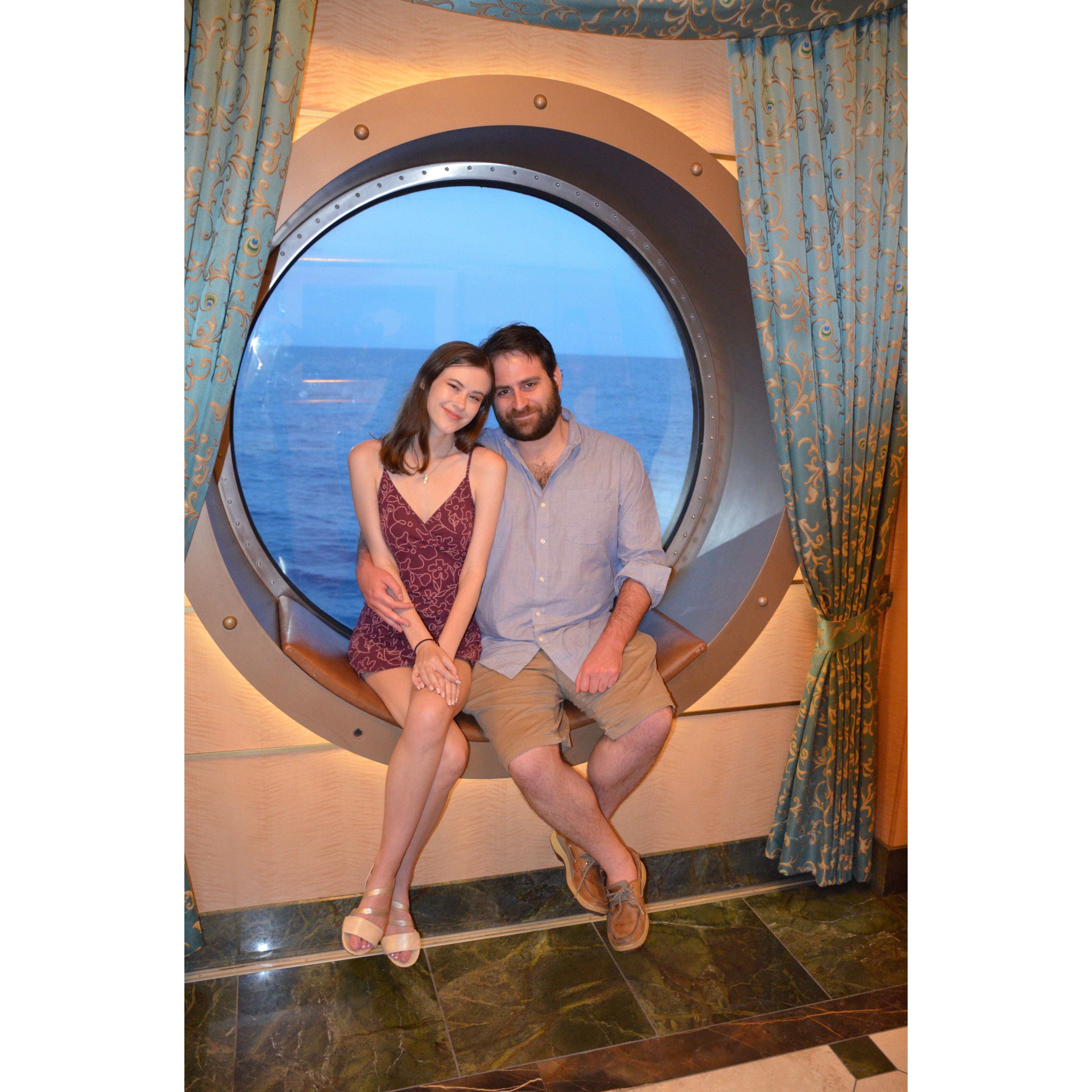 Semi-formal night on the Disney Fantasy, June 2023
