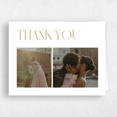 Typography Wedding Thank You - Cleveland Multiphoto