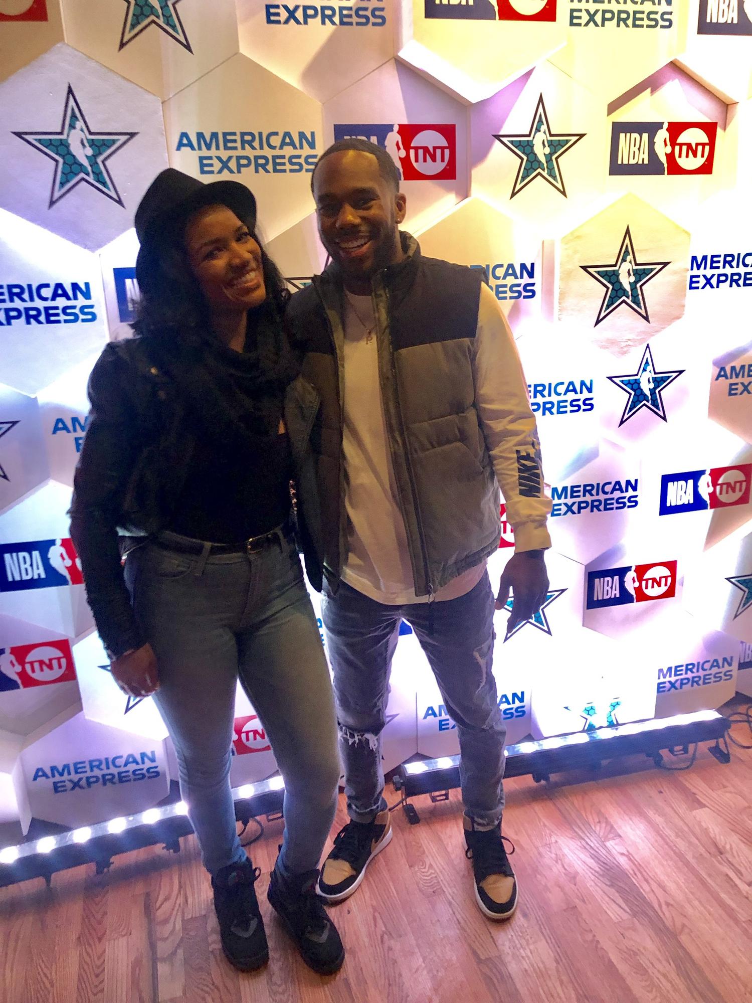 All Star Weekend in Charlotte we got to attend the TNT live show.