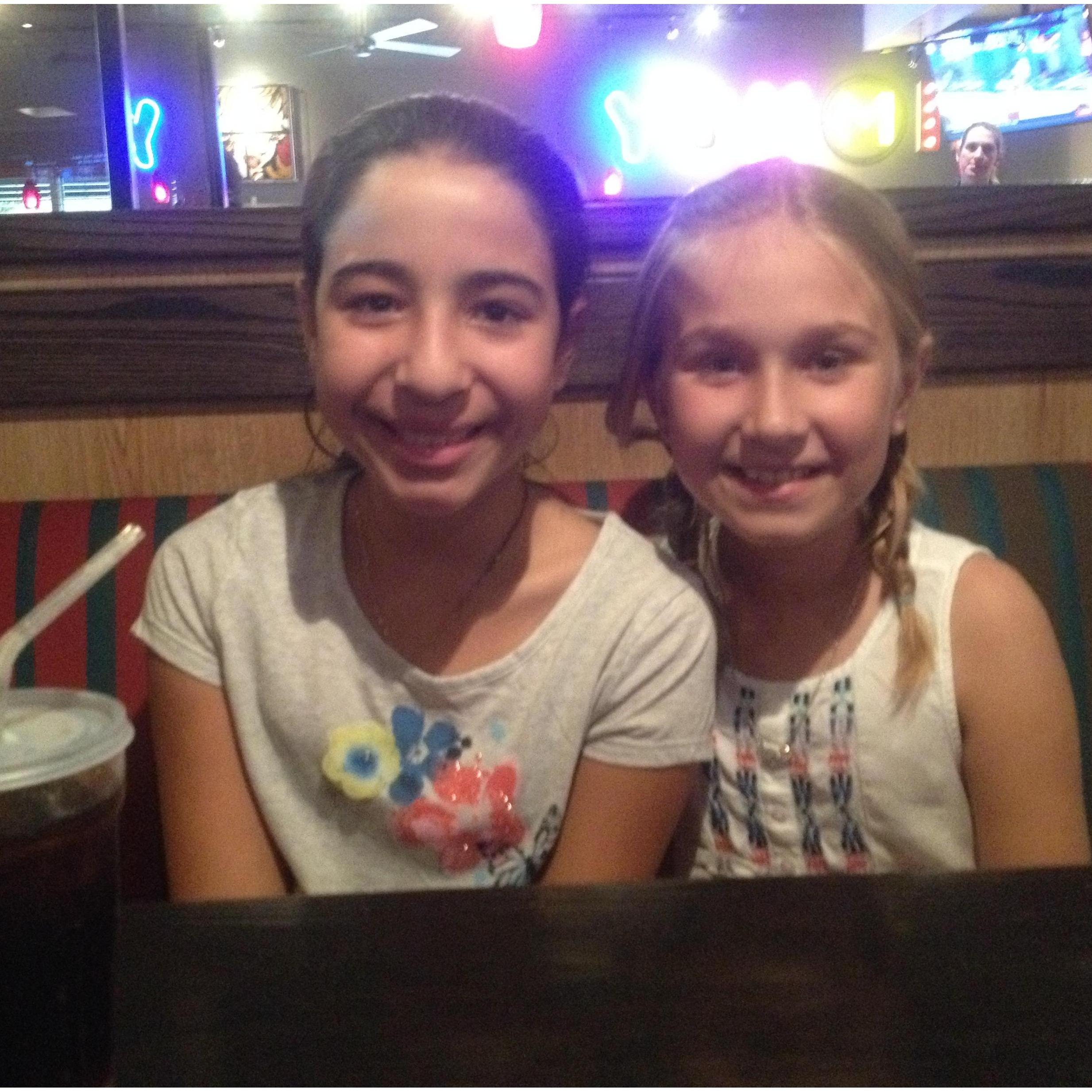 Jade and Tayla when they were so, so, so little!