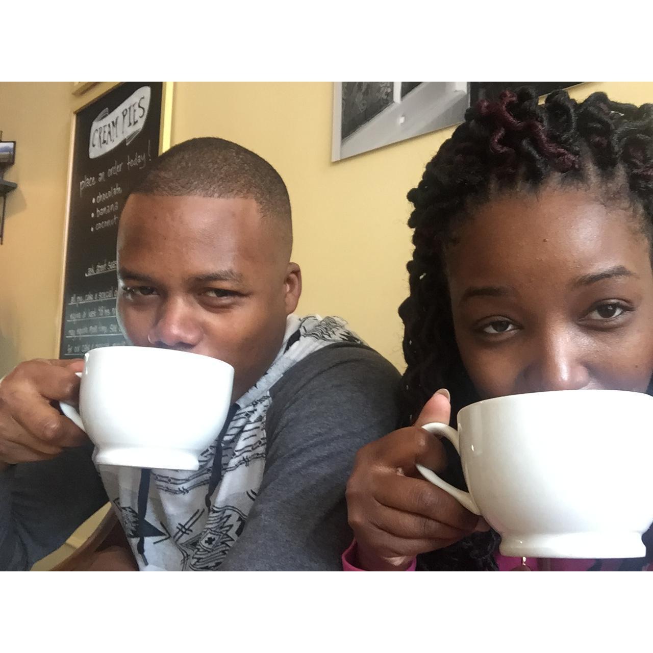 Nothing like a chai tea latte to start the day on a good note