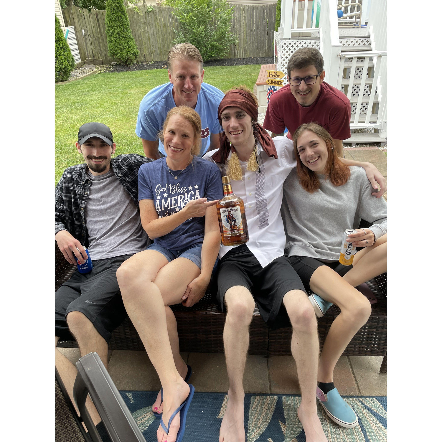 Spurka Family loves their Captain