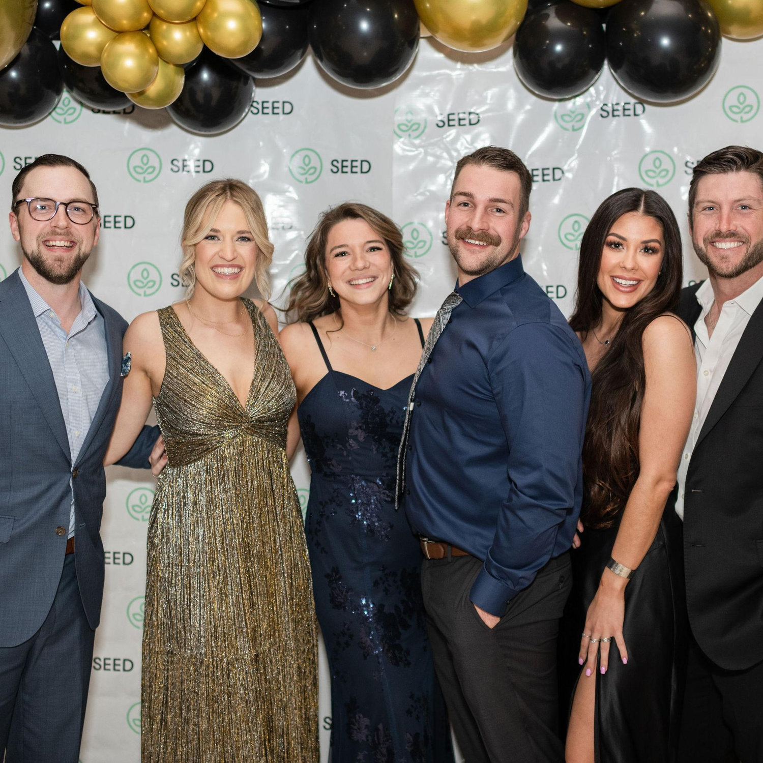 SEED Gala with the hostess, Morgan Benson