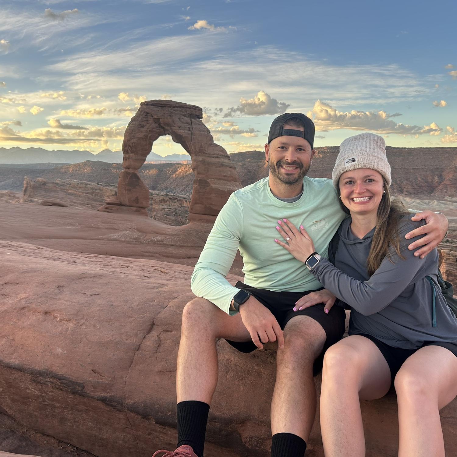 Sunrise at Delicate Arch, Arches NP 2025