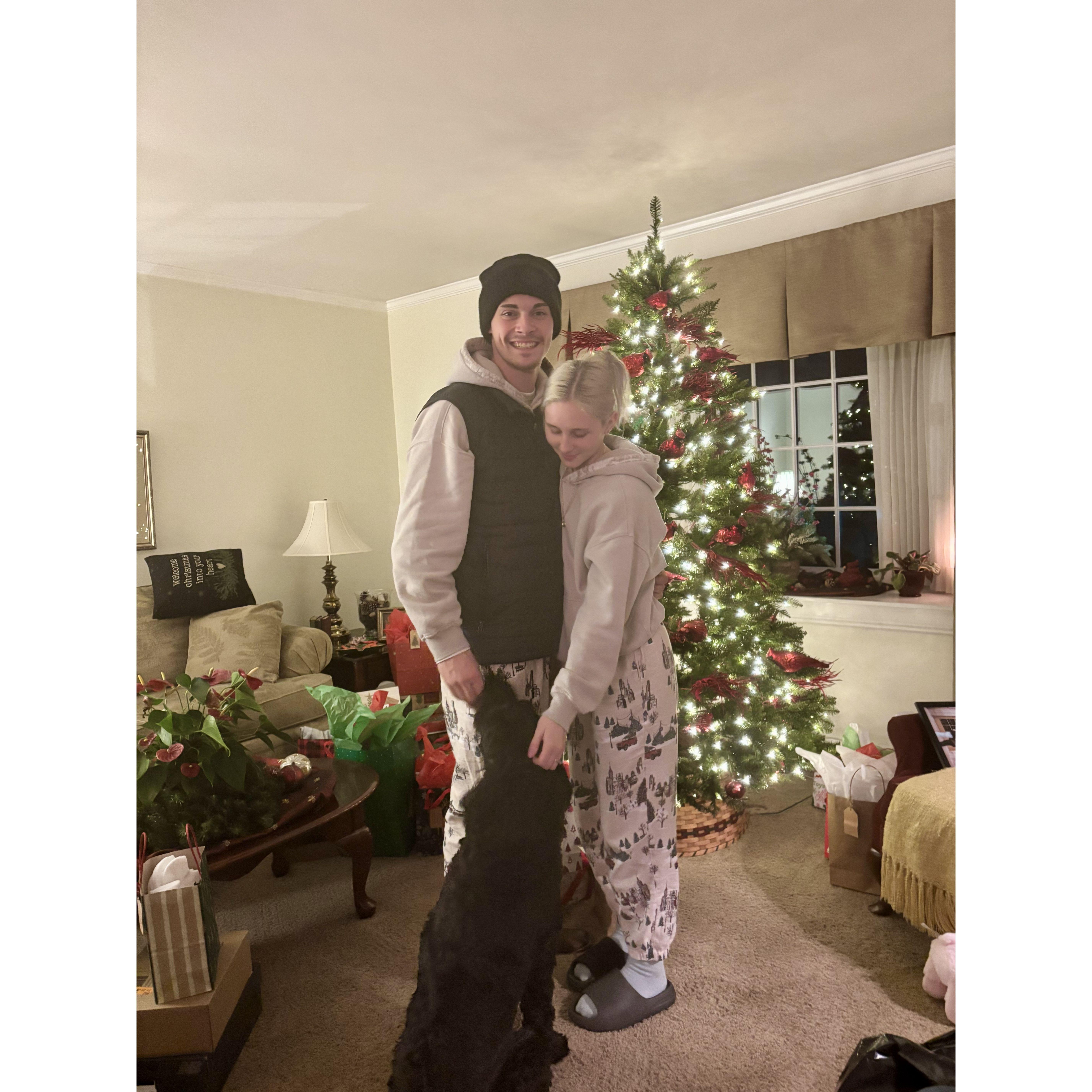 Christmas 2024 Our Last One Until We Are Husband and Wife