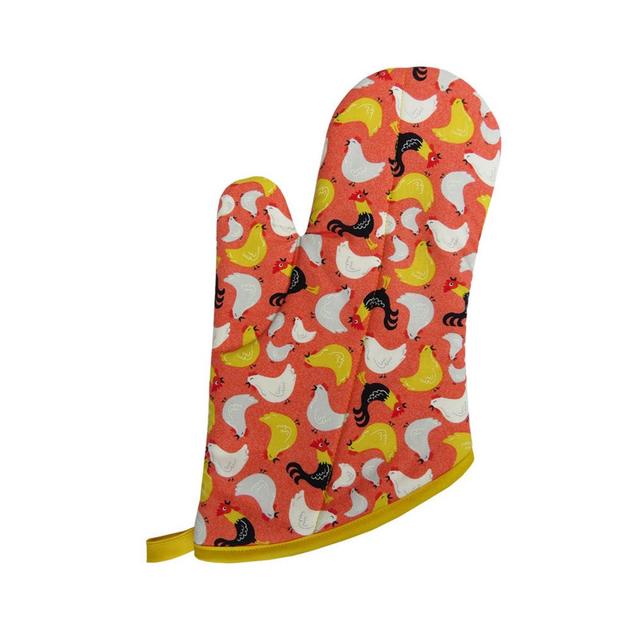 Roosters Oven Mitt