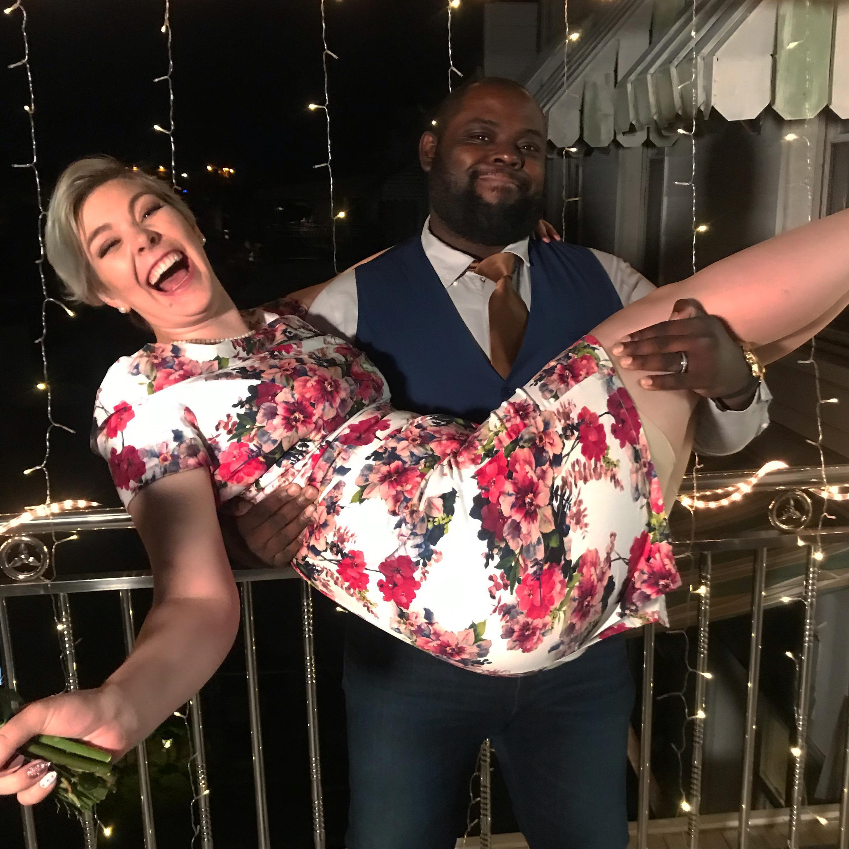 Our pandemic balcony wedding ❤️