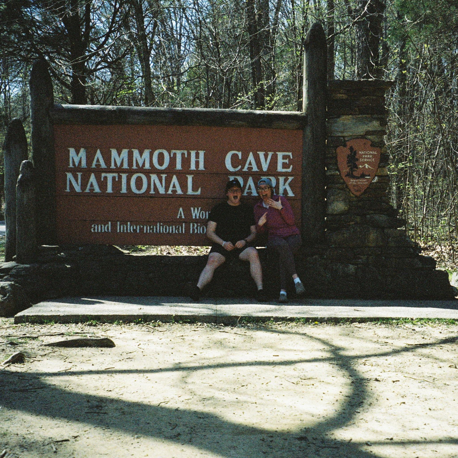 We got engaged on April 12, 2025 at Mammoth Cave National Park!