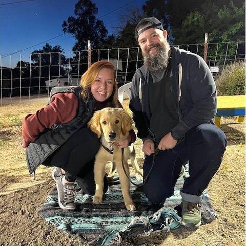 Training school as puppy parents