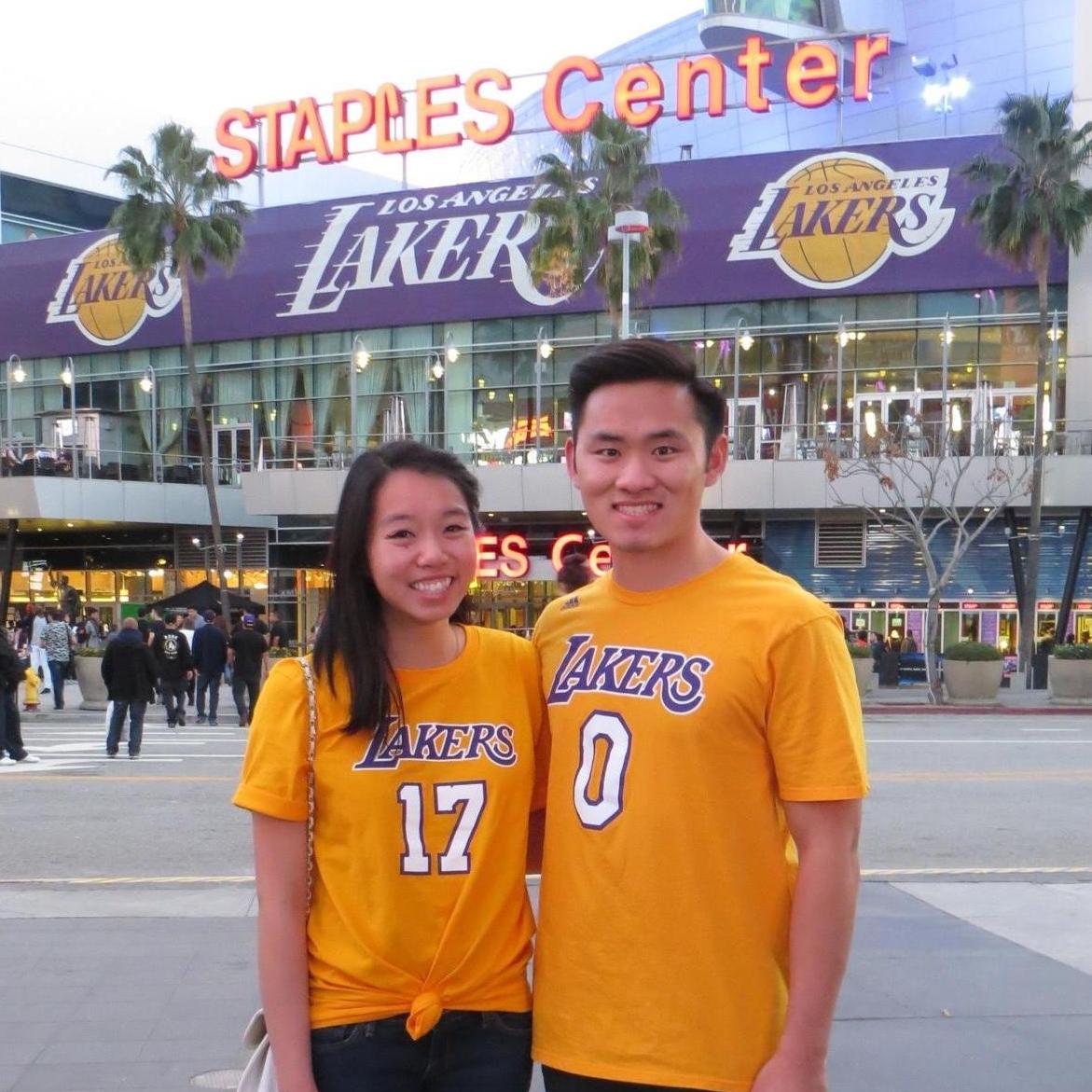 01/2015 -  1st Lakers game!
Staples Center, Los Angeles, CA
