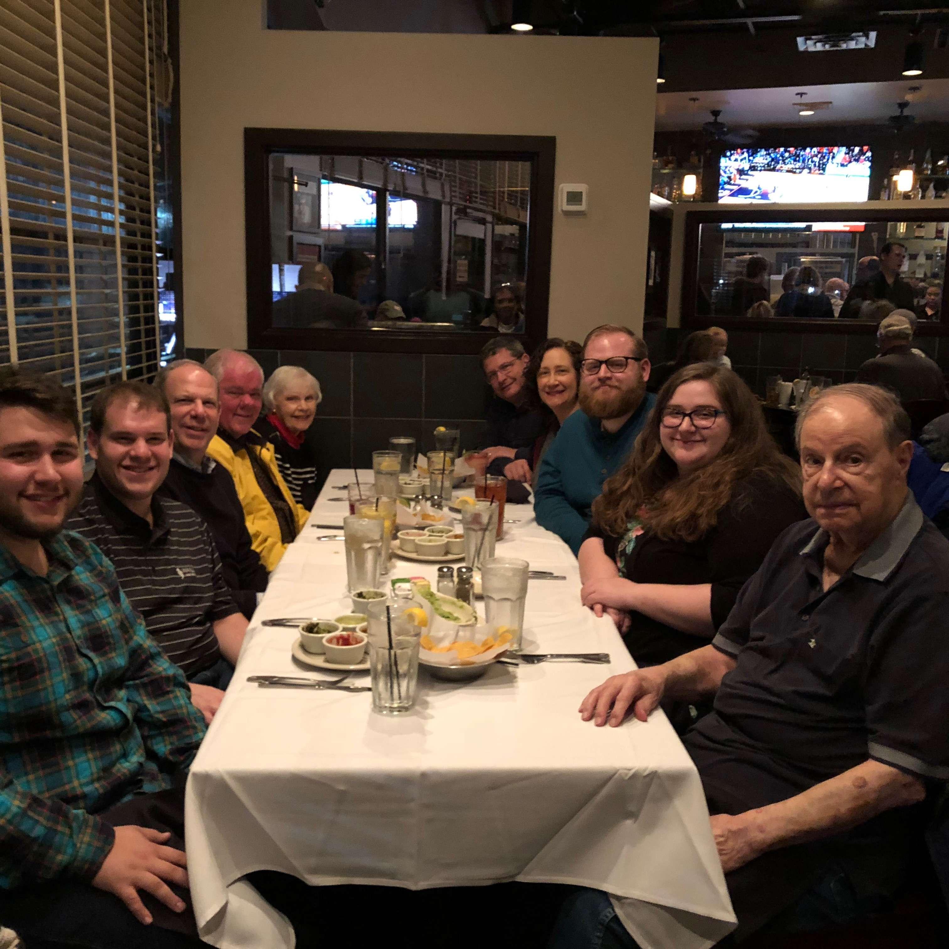 In Texas with Melanie's family