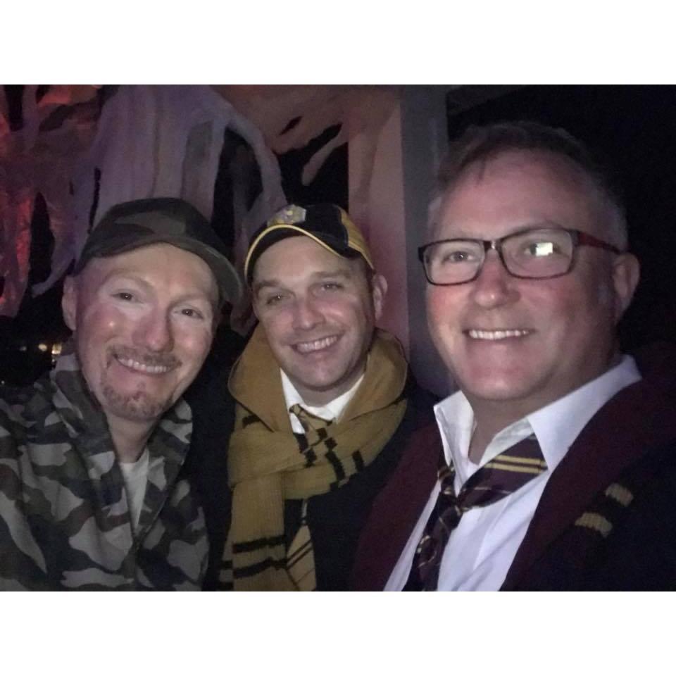 2018 - Hogwarts Students … OK .. professors. Lewes is amazing on Halloween!