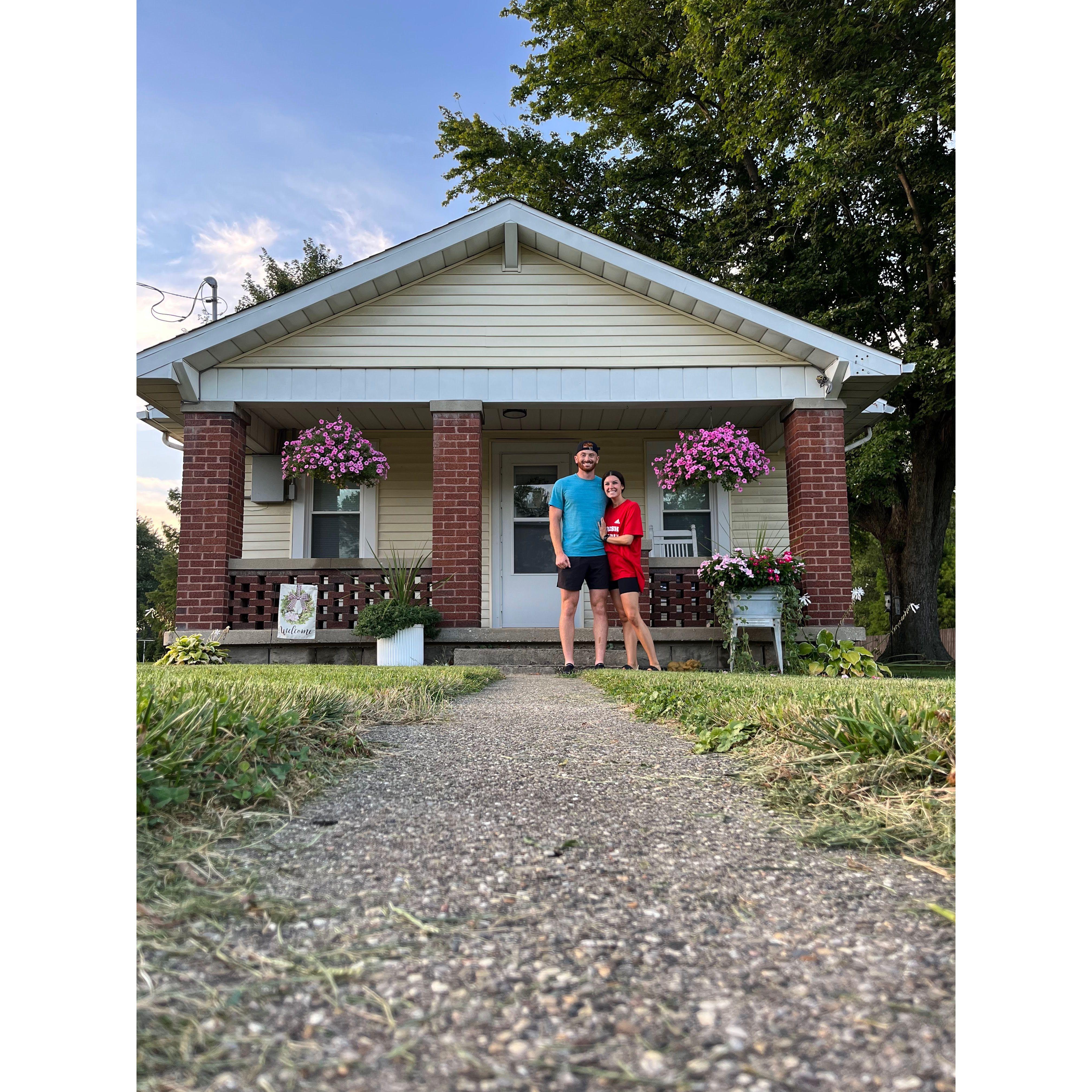 Our little yellow house in Riley <3