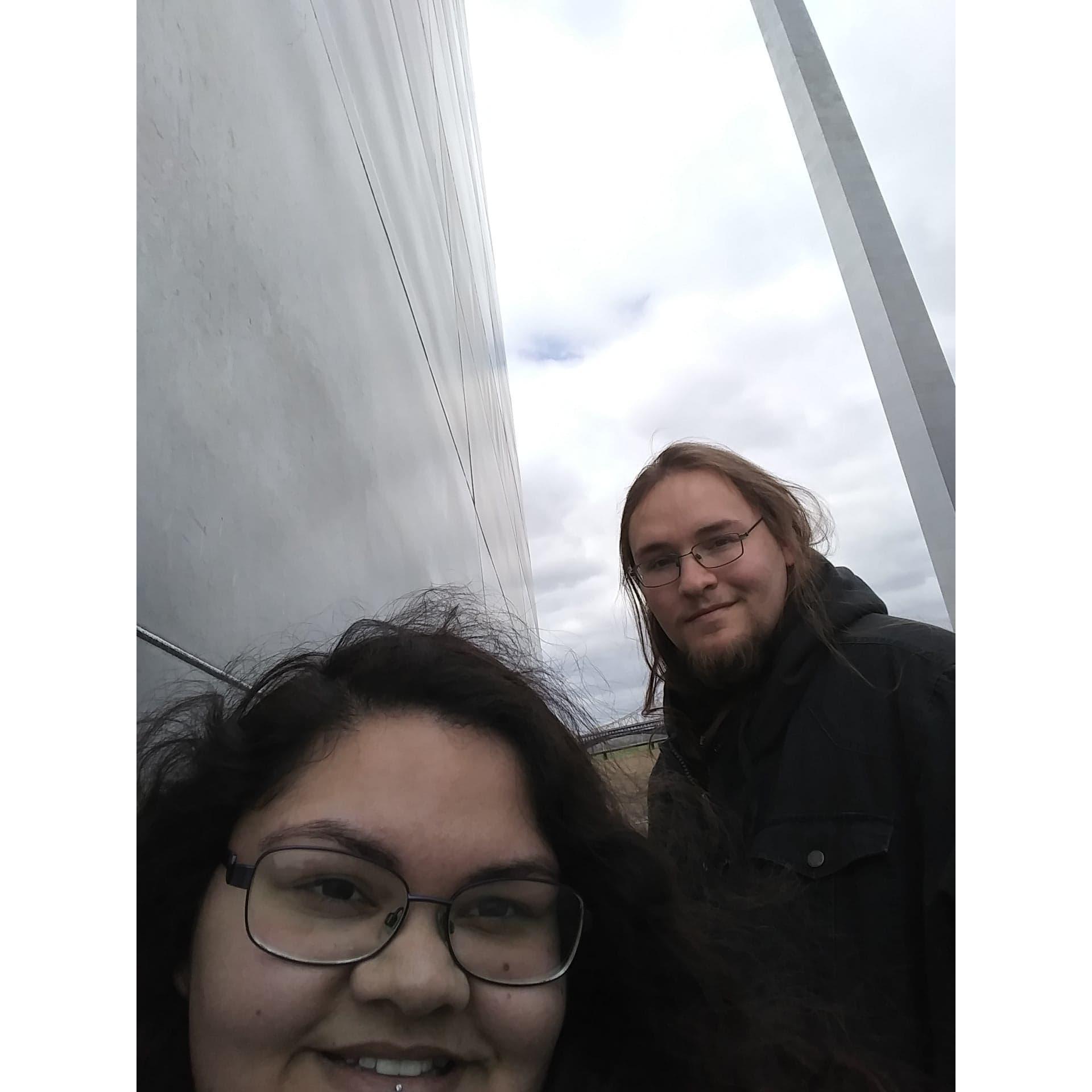 At the Arch in St. Louis
