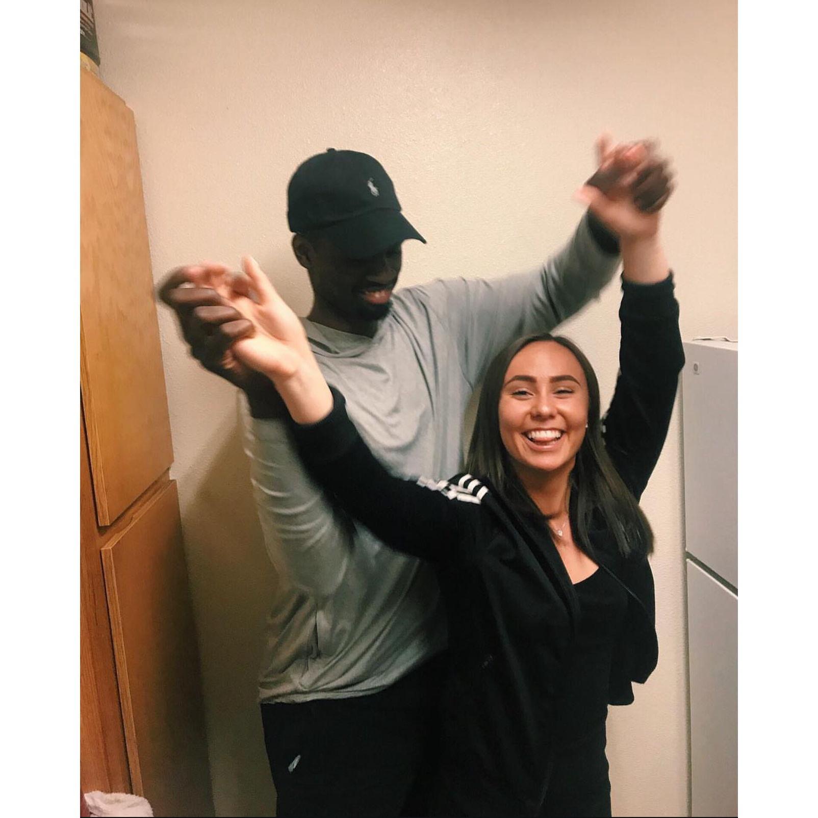 Dancing away in Durango.