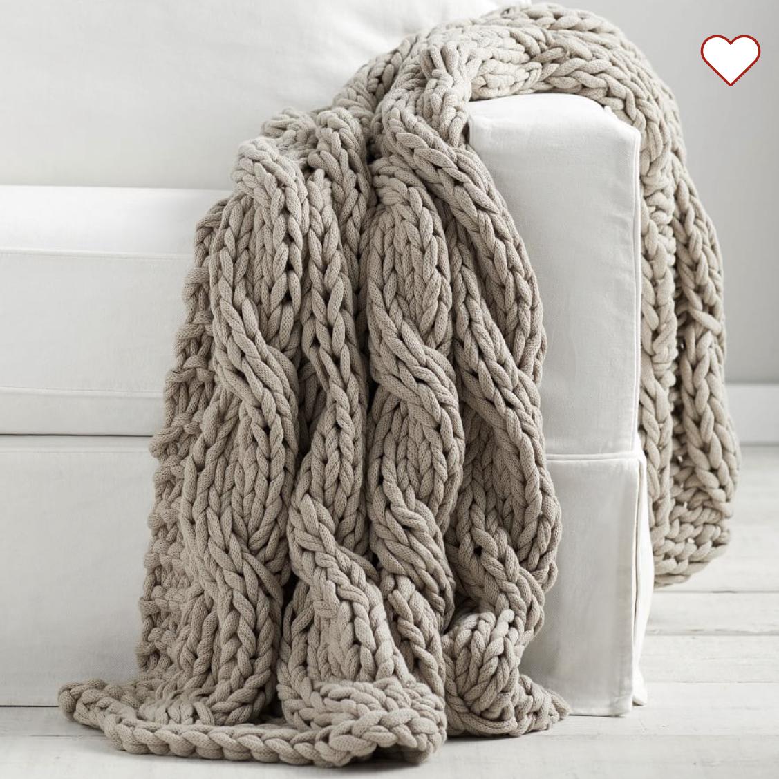 Colossal Handknit Throws