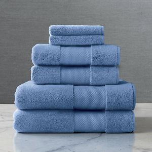 Frontgate Resort Collection Six-Piece Bath Towel Set in Mediterranean Blue