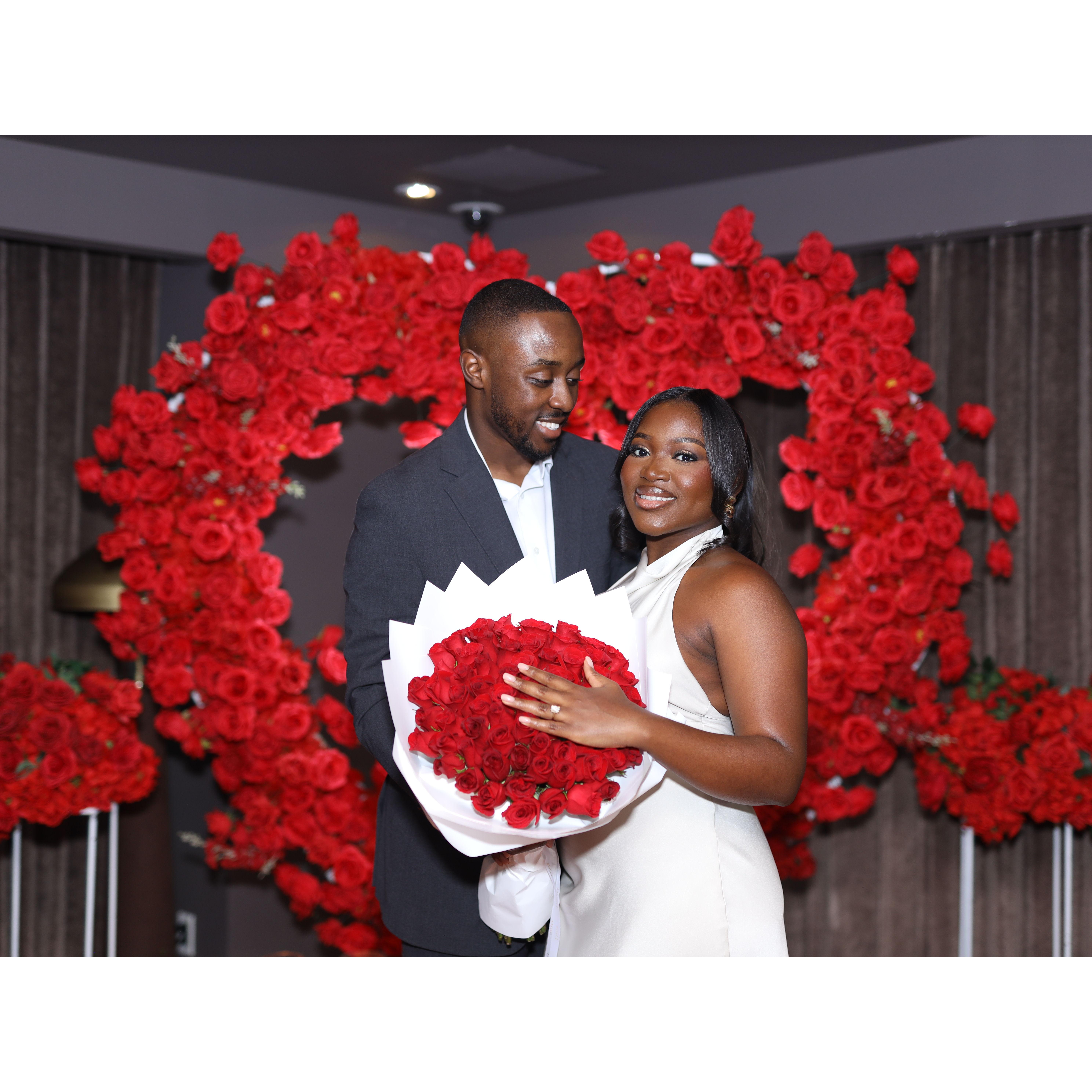March 2025 – The Proposal.
The moment we promised forever (Spoiler: She said yes 💍)