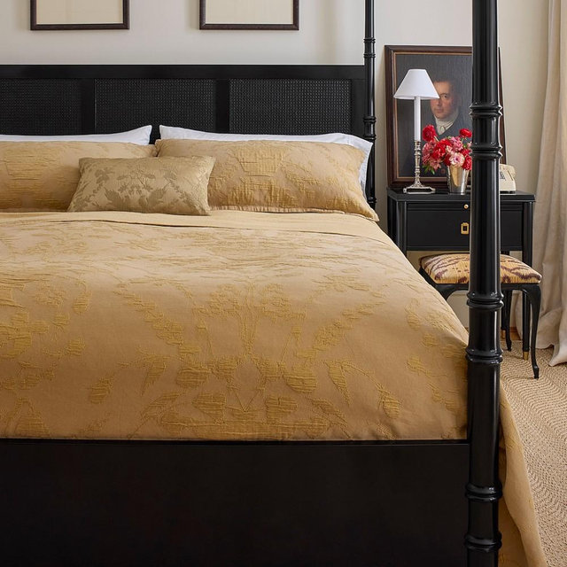 Williams Sonoma Home x Josh Young Oversized Coverlet and Shams, King Coverlet, Amber
