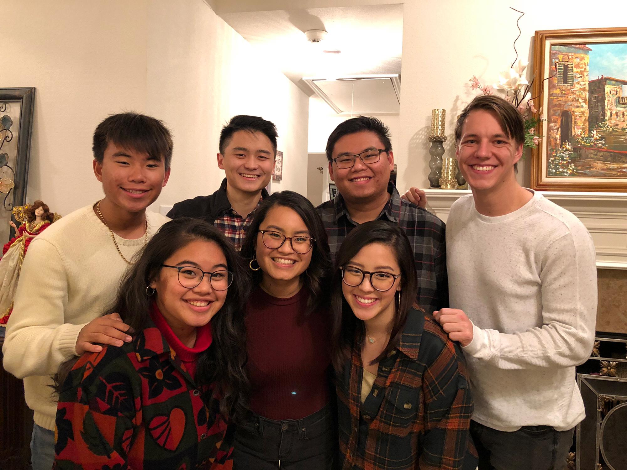 Noah’s first Thanksgiving, “Filipino Style” with Ginnie’s family.