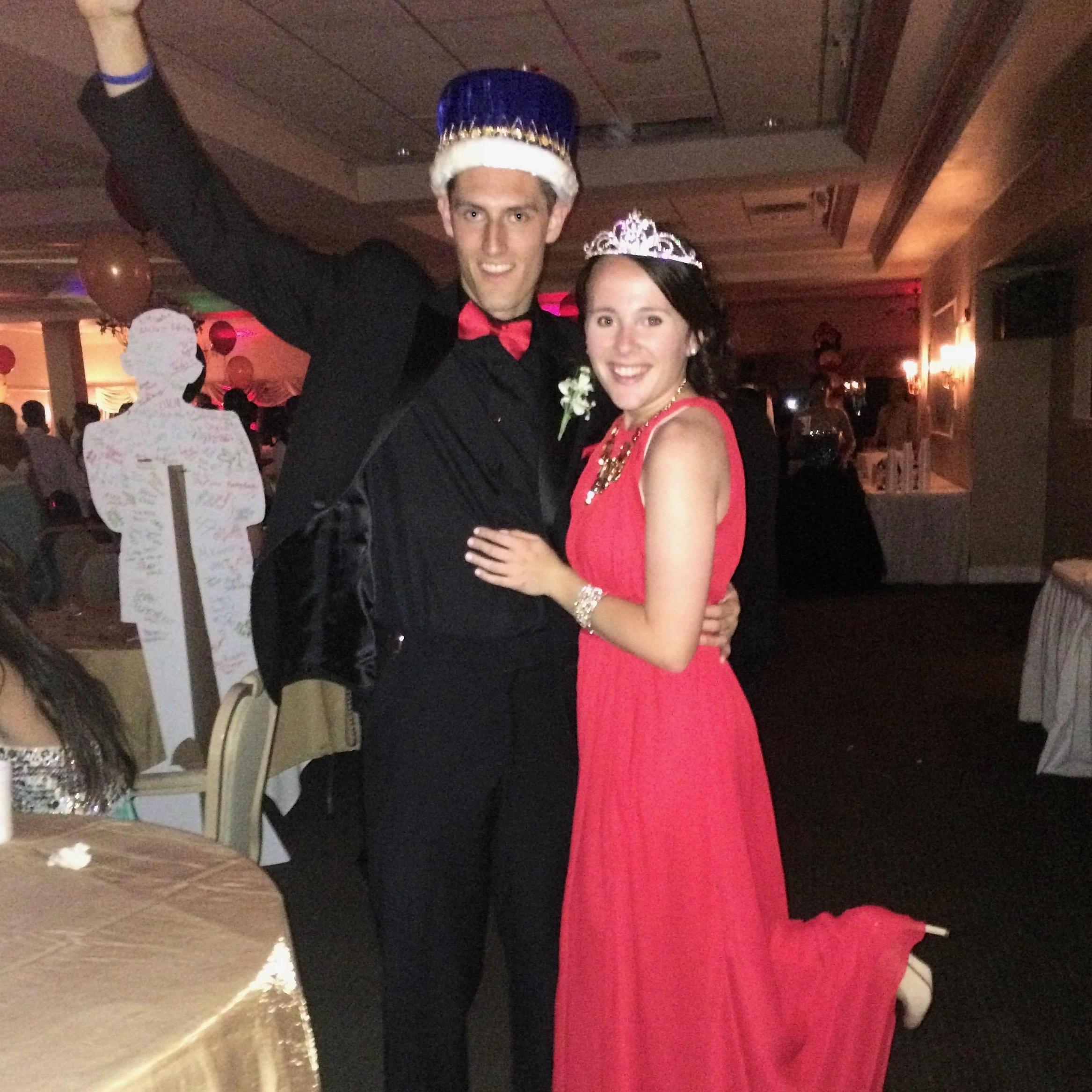 Prom night 2014! King and Queen!