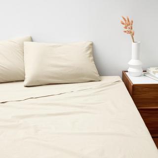 Washed Cotton 4-Piece Sheet Set