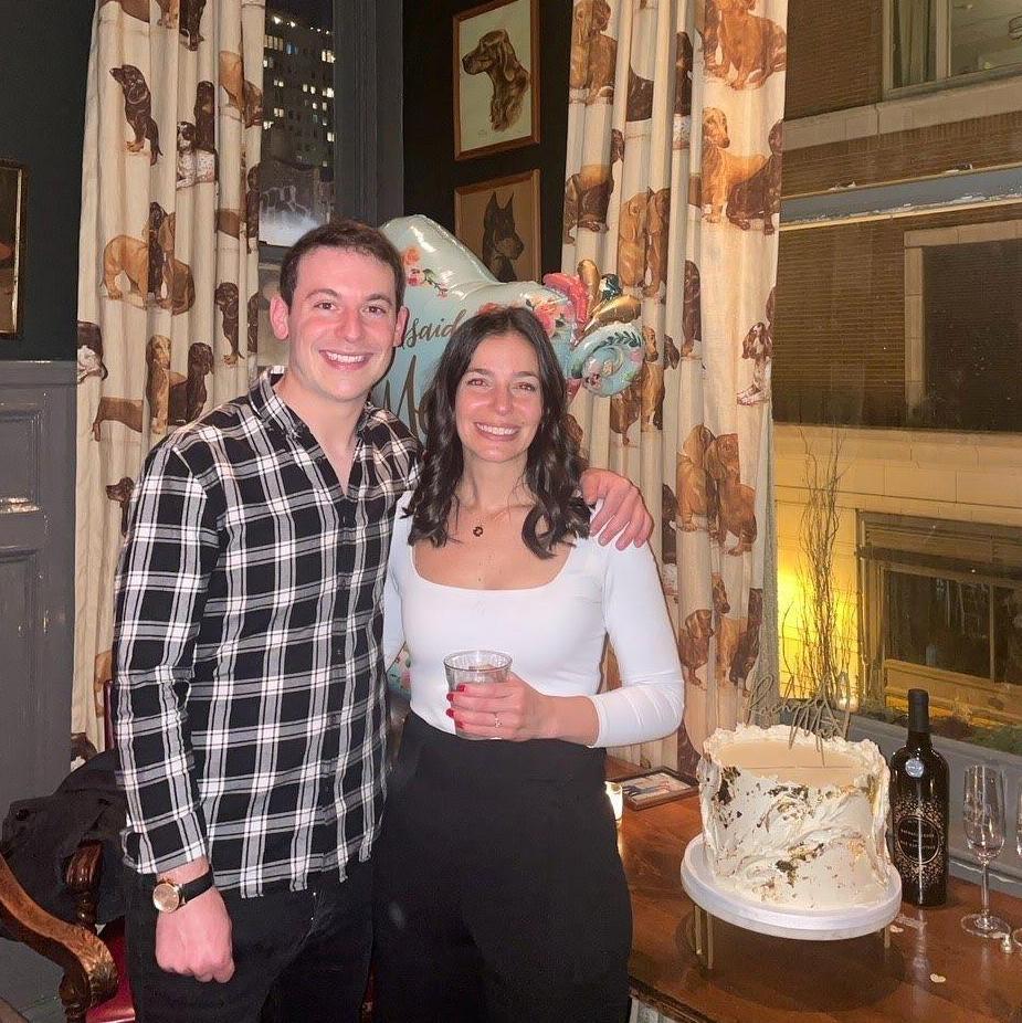 Engagement party in Philadelphia (February 2022)