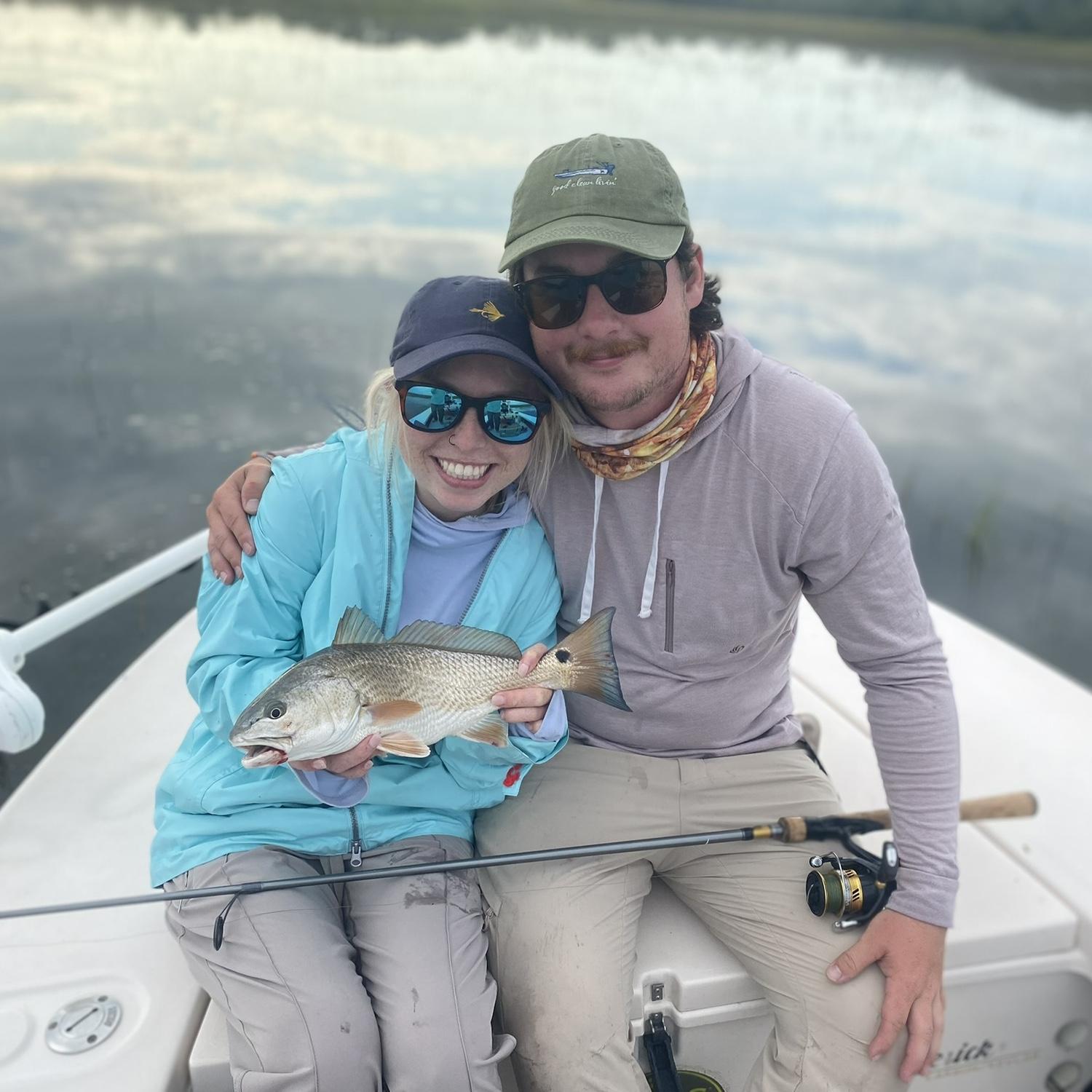 A day we went fishing together