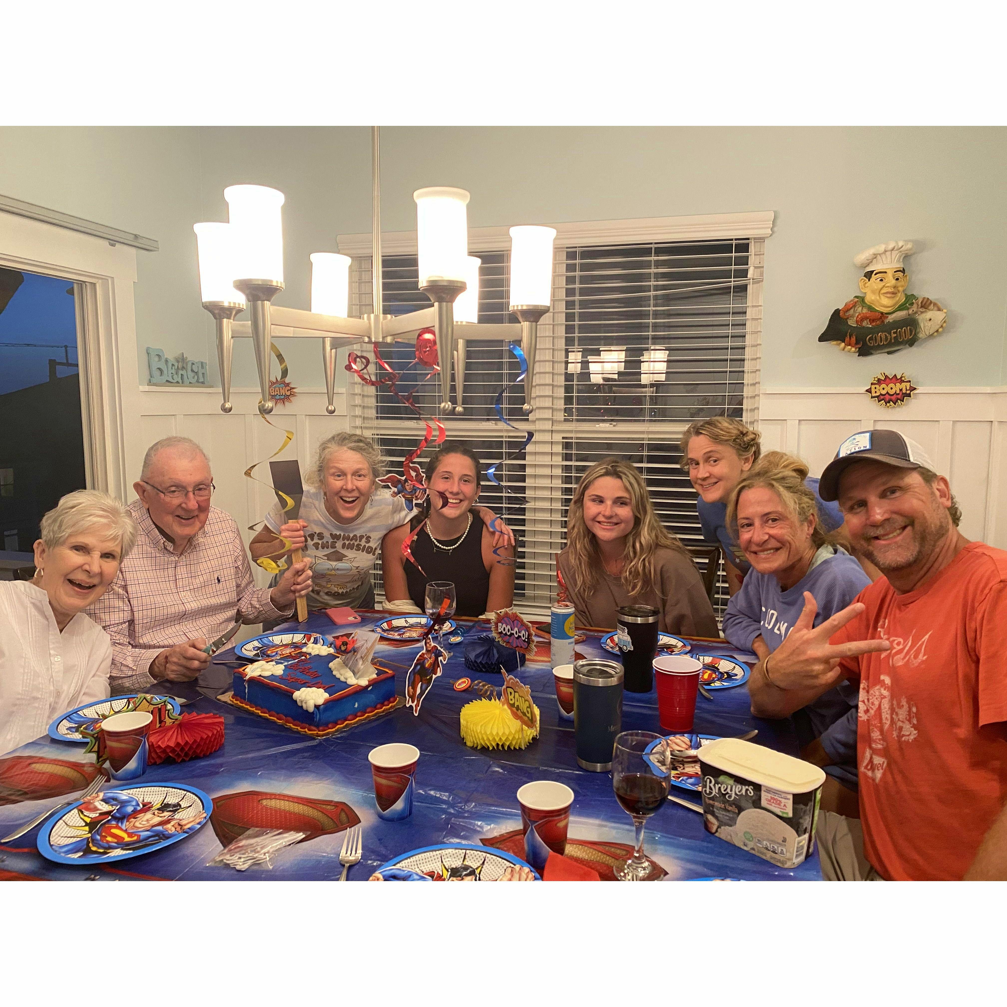 Maupin family, Carolina Beach, June 2022