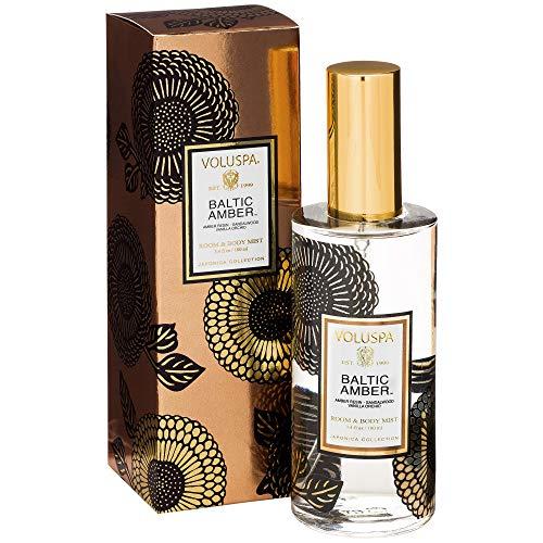 Voluspa Baltic Amber Room and Body Mist Limited 3.2 oz