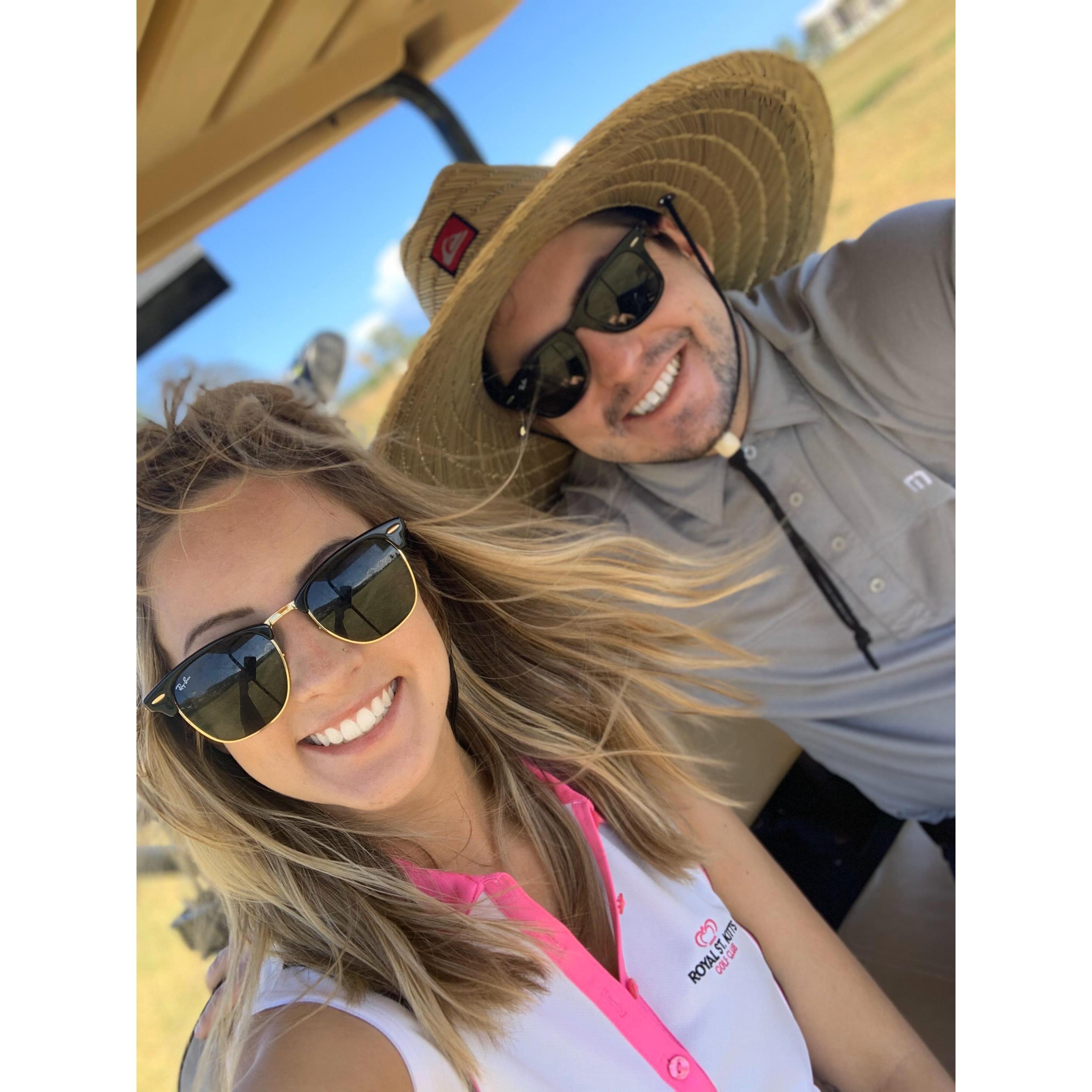 Golfing on St Kitts 2019