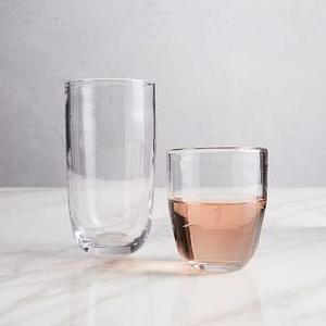 Organic Shaped Glassware (Set of 4)