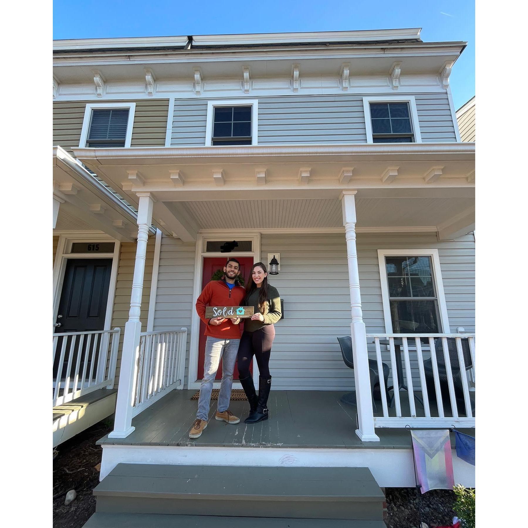 Buying our home!