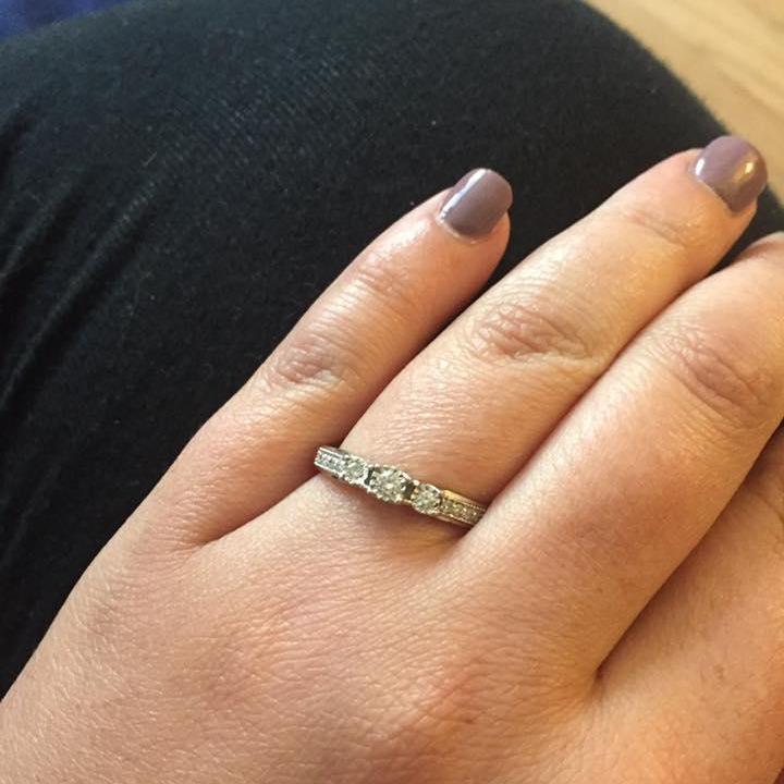 Look at that ring! Ryan did a great job!