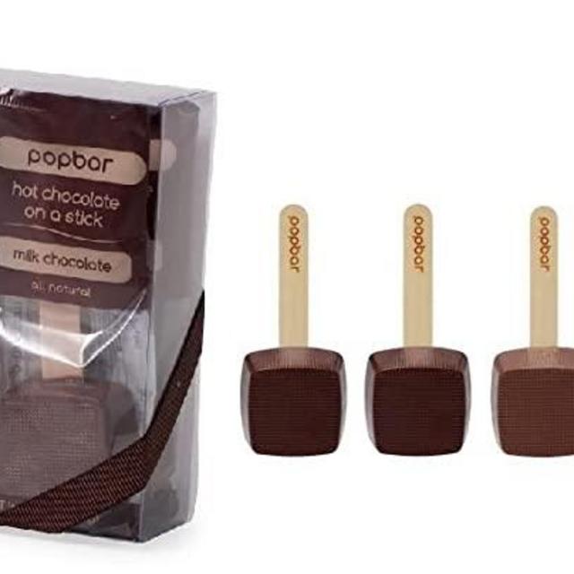 Hot Chocolate Sticks - 6 Pack Classic Gift Box - Dark, Milk, Vanilla White Chocolate