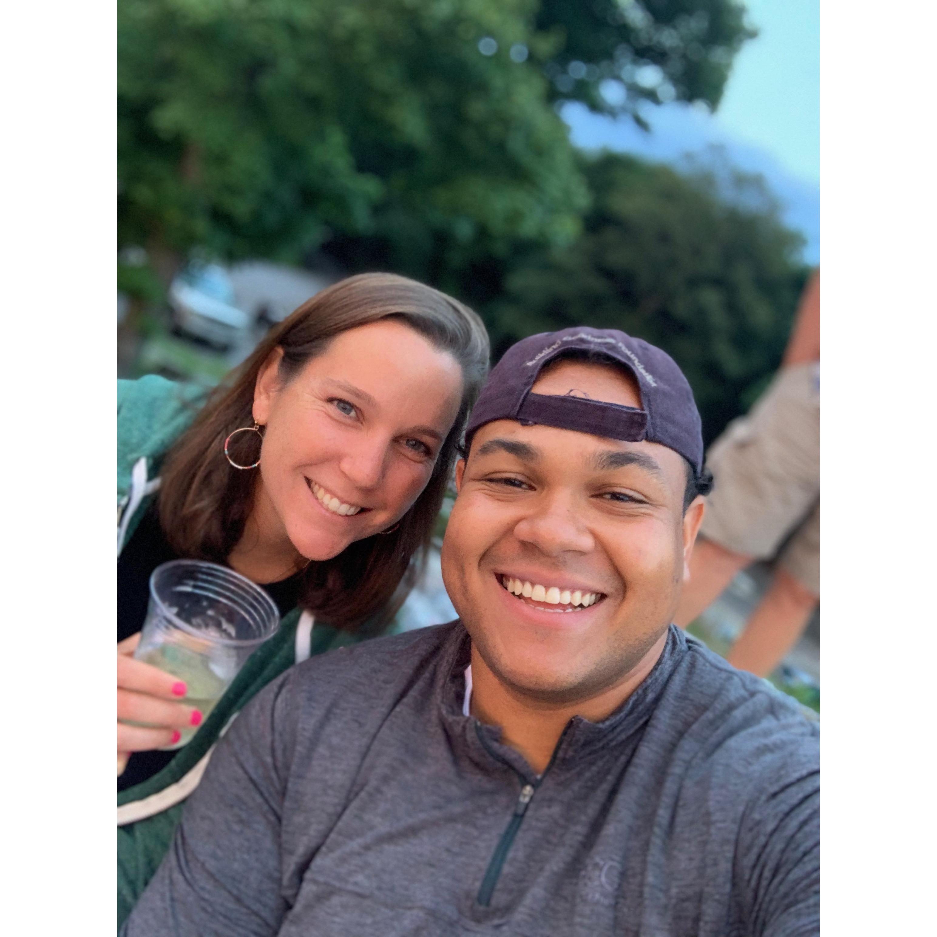 Teaching Ryan about sunset drinks 
#favplace #loveithere #trulyblessed