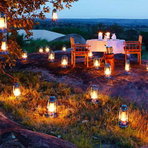 Romantic Dinner in the Serengeti