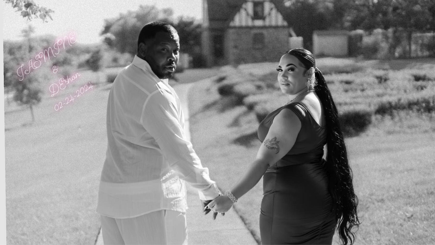 💍💍💍💍💍💍💍💍💍💍💍💍💍💍💍💍💍On August 20,2023. Jasmine and DeShon took their engagement photos. Stunning