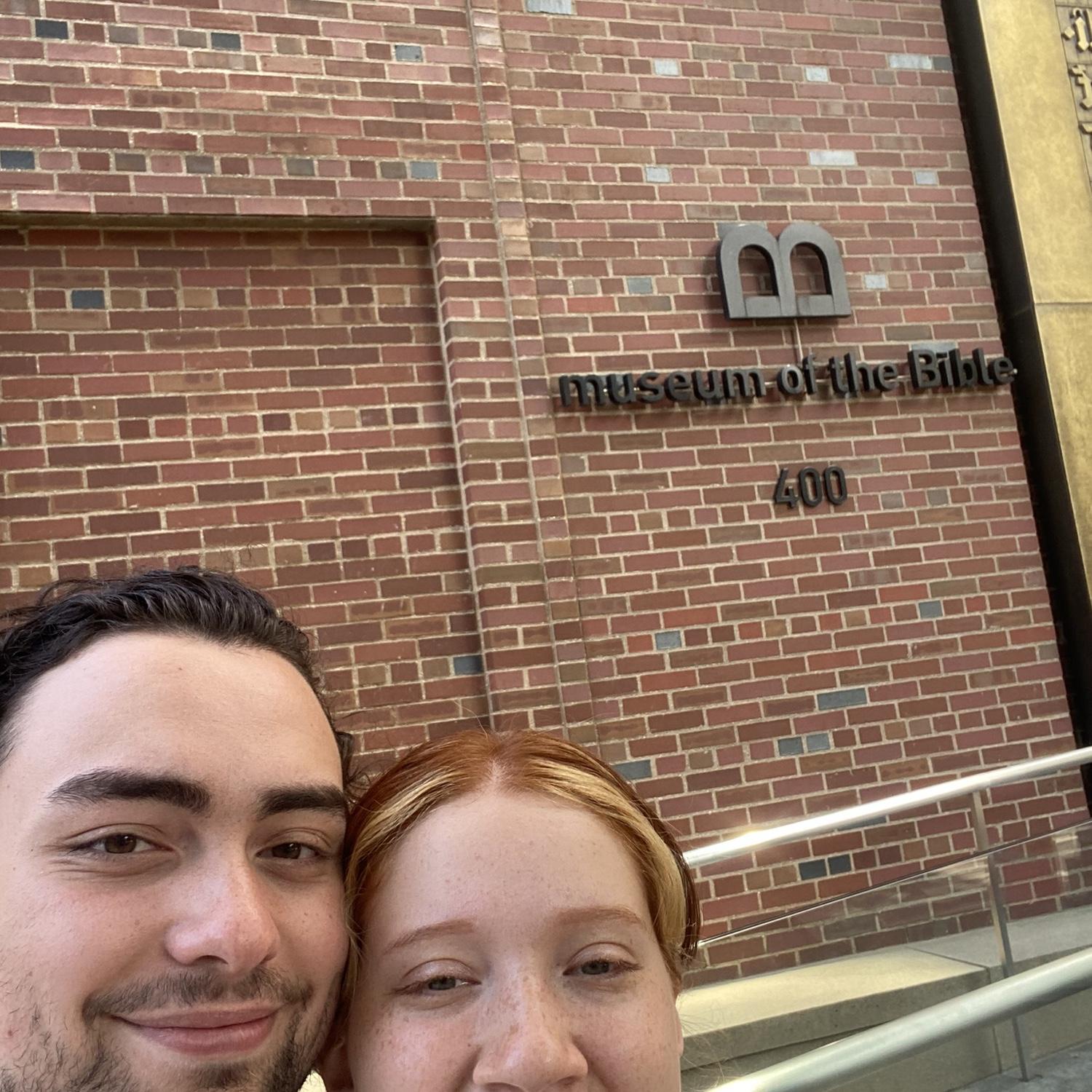 A wonderful experience going to the Bible museum in Washington DC!