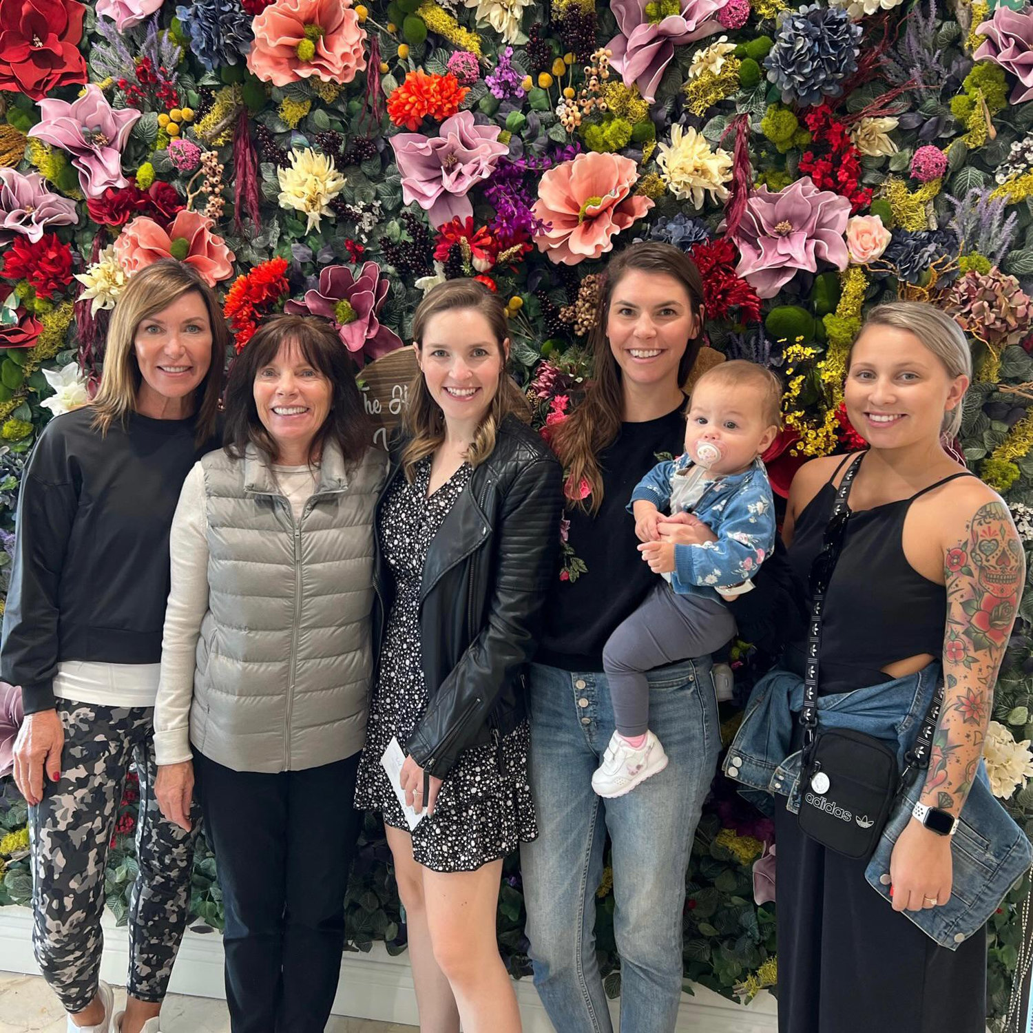 So grateful the girls were there when Jen said yes to the dress!