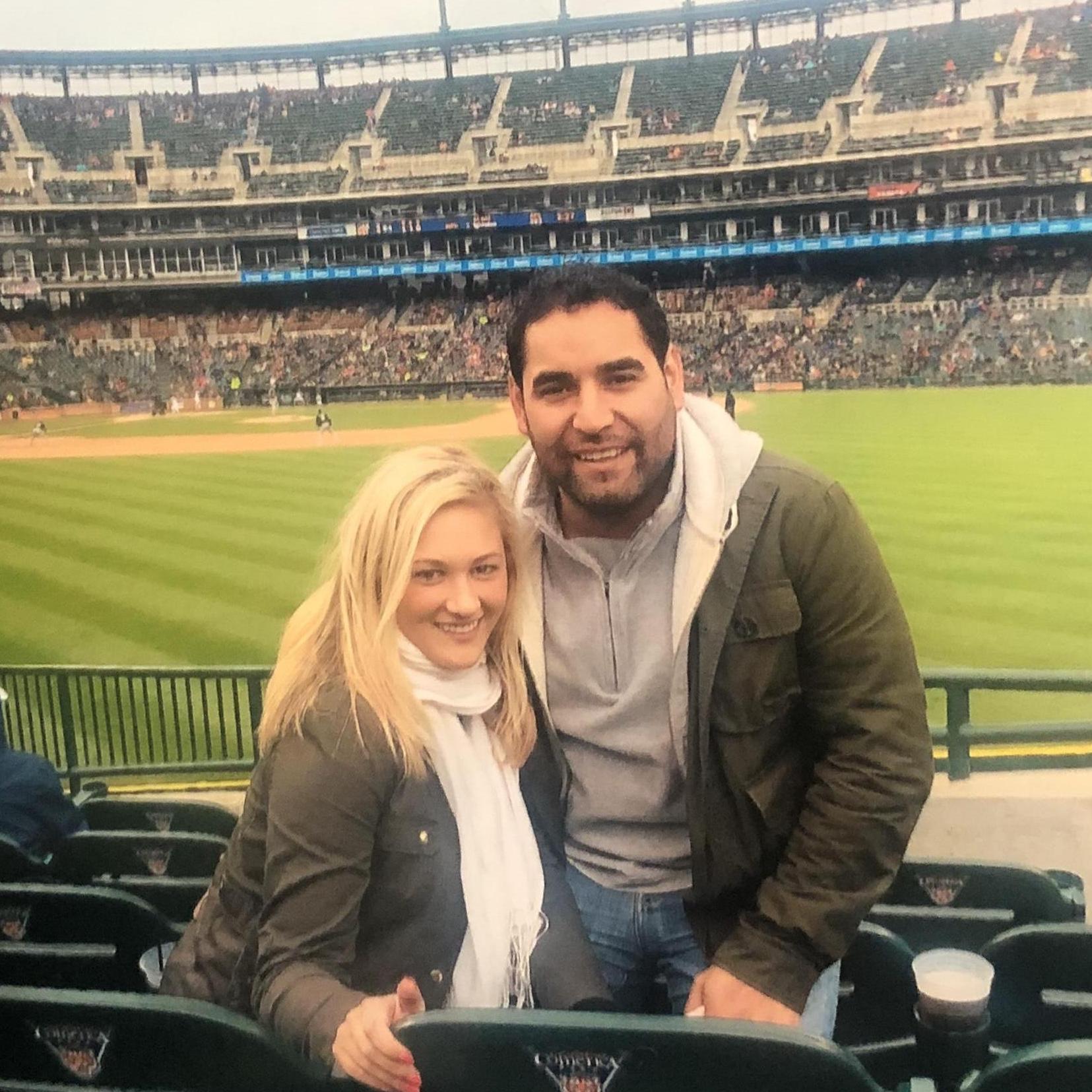 A cold Tigers game in the D!