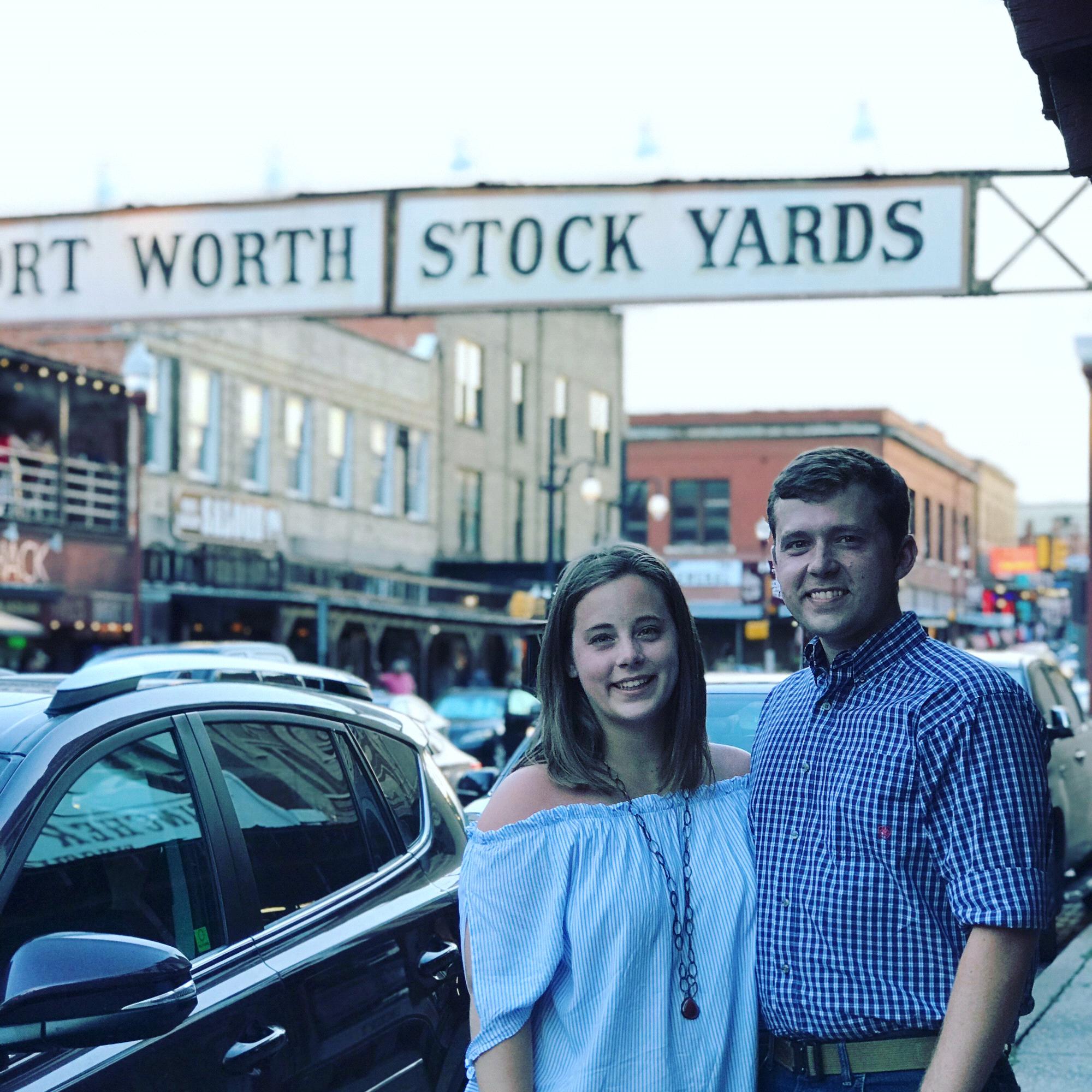 This was right before we saw one of our favorite country stars at Billy Bob's!