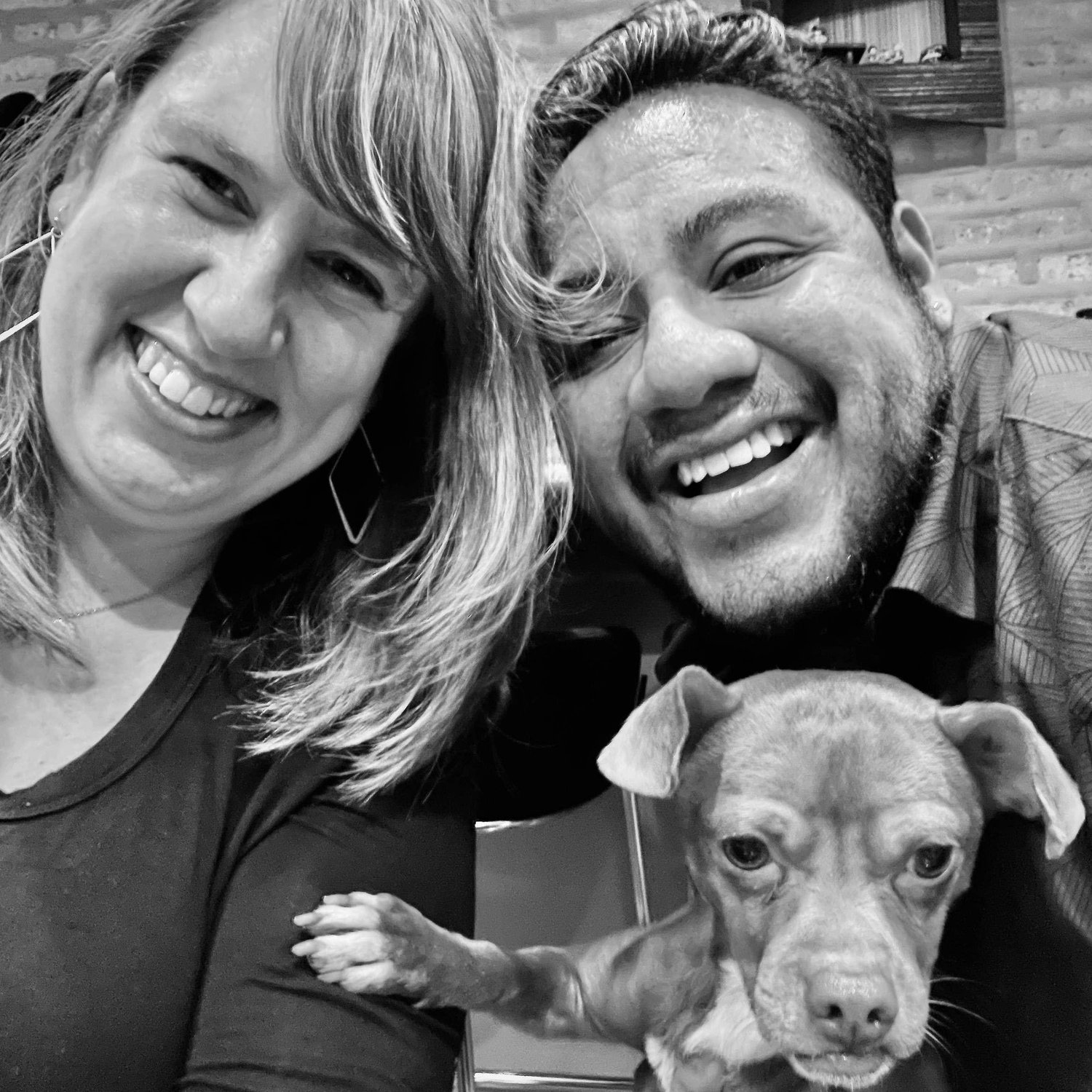 The first month after we adopted Pinto!